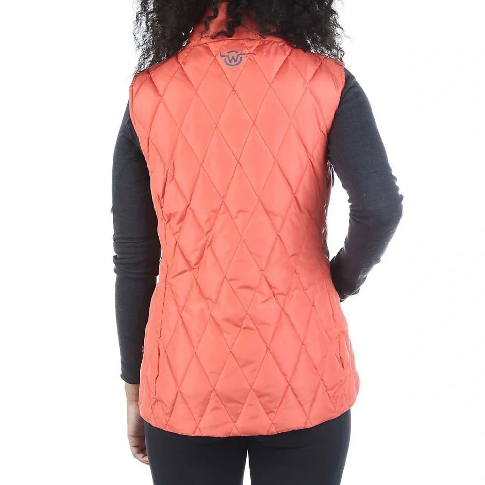 Moosejaw Women's Cozy Down‎ Insulator Vest, Flamingo - Picture 2 of 6